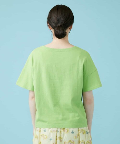 Jocomomola(ホコモモラ)/Pop 刺繍アップリケTシャツ/img03