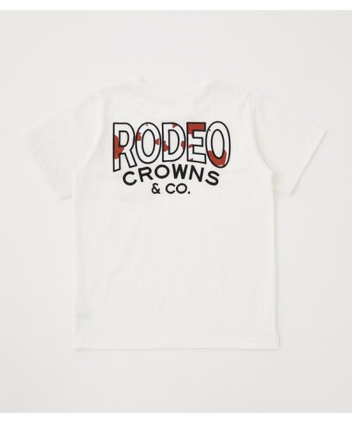RODEO CROWNS WIDE BOWL(ロデオクラウンズワイドボウル)/キッズTEX LOGO Tシャツ/img01