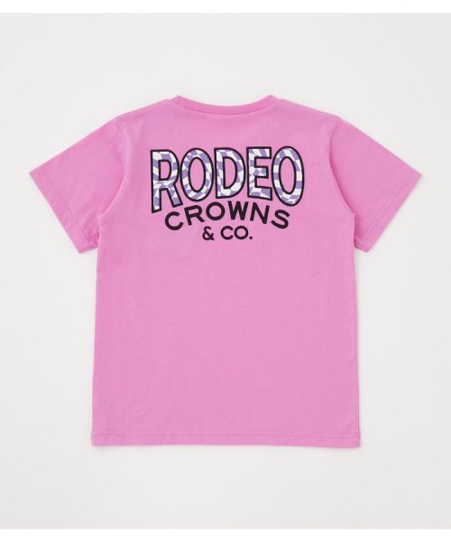RODEO CROWNS WIDE BOWL(ロデオクラウンズワイドボウル)/キッズTEX LOGO Tシャツ/img03
