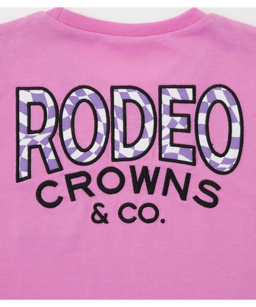 RODEO CROWNS WIDE BOWL(ロデオクラウンズワイドボウル)/キッズTEX LOGO Tシャツ/img08