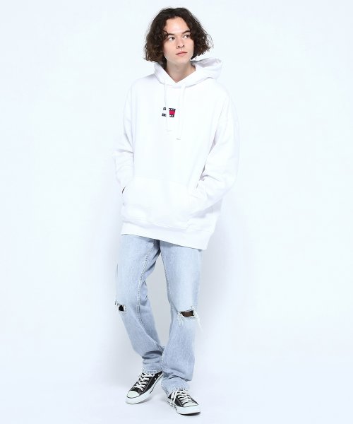 TJM TOMMY BADGE HOODIE 