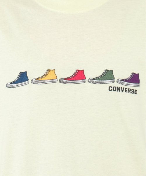 ikka(イッカ)/CONVERSE コンバース 5シューズ刺繍Tシャツ/img17