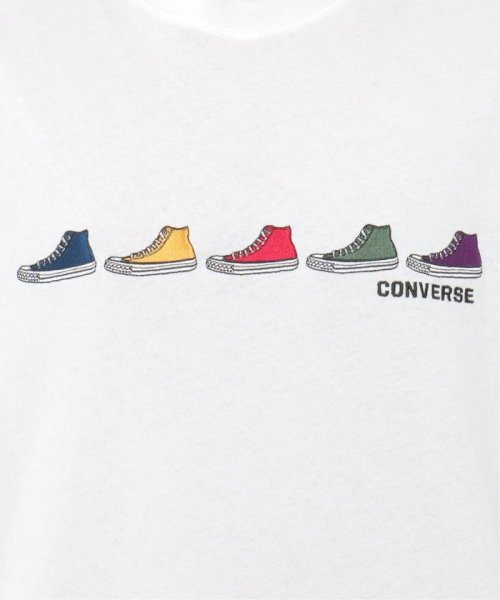 ikka(イッカ)/CONVERSE コンバース 5シューズ刺繍Tシャツ/img19