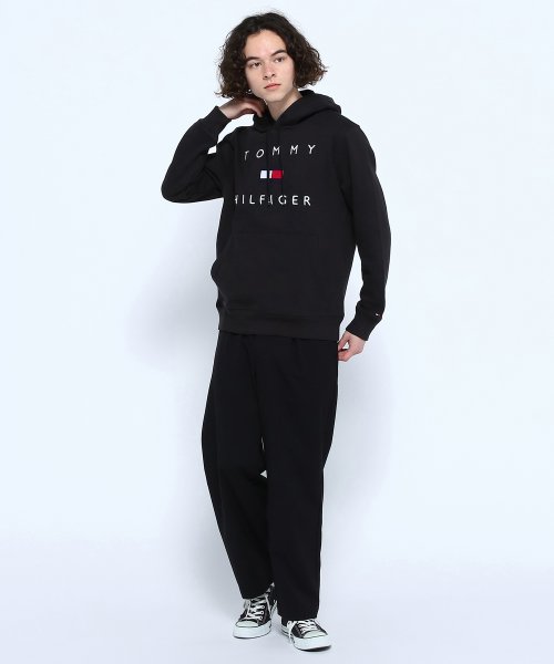 TOMMY HILFIGER(トミーヒルフィガー)/JS M STACKED LOGO POPOVER HOOD/img06