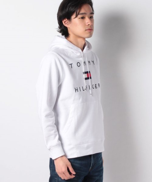 TOMMY HILFIGER(トミーヒルフィガー)/JS M STACKED LOGO POPOVER HOOD/img12