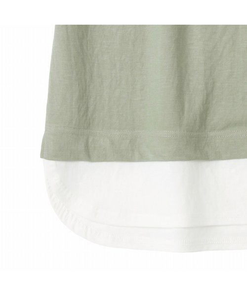 MAC HOUSE(kid's)(マックハウス（キッズ）)/SARARI サラリ 冷感フェイクレイヤードプリント半袖Tシャツ MH626－705/img20