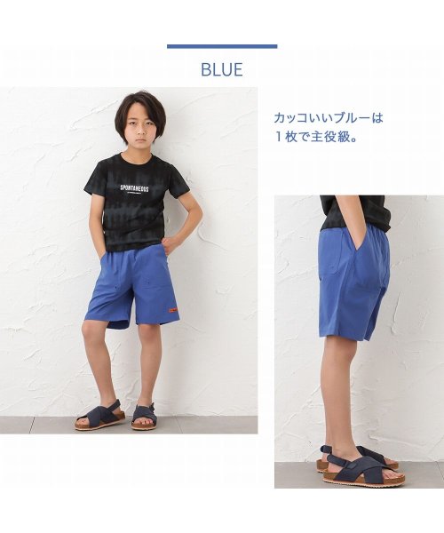 MAC HOUSE(kid's)(マックハウス（キッズ）)/NAVY ネイビー 撥水ショートパンツ NV－B670－5710/img13