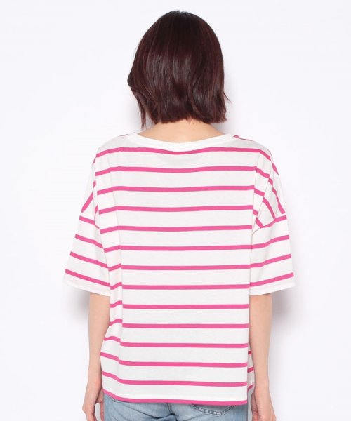 BENETTON (women)(ベネトン（レディース）)/5分袖ボーダーTシャツ・カットソー/img05