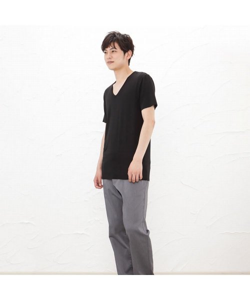 MAC HOUSE(men)(マックハウス（メンズ）)/SARARI サラリ COOL VネックTシャツ 321121MH/img06