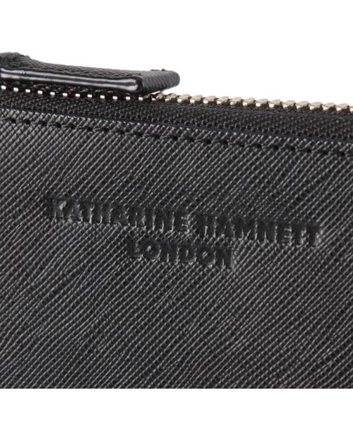 KATHARINE HAMNETT(キャサリン ハムネット)/キャサリンハムネット 財布 二つ折り財布 メンズ ブランド 本革 レザー box型小銭入れ ボックス型 KATHARINE HAMNETT 490－50504/img15