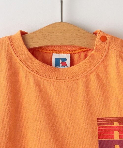 SHIPS KIDS(シップスキッズ)/【SHIPS KIDS別注】RUSSELL ATHLETIC:モーション ロゴ TEE(80～90cm)/img02