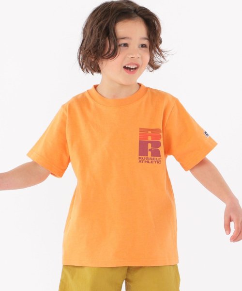 SHIPS KIDS(シップスキッズ)/【SHIPS KIDS別注】RUSSELL ATHLETIC:モーション ロゴ TEE(100～160cm)/img03
