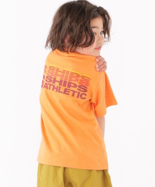 SHIPS KIDS(シップスキッズ)/【SHIPS KIDS別注】RUSSELL ATHLETIC:モーション ロゴ TEE(100～160cm)/img04