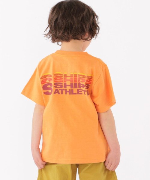 SHIPS KIDS(シップスキッズ)/【SHIPS KIDS別注】RUSSELL ATHLETIC:モーション ロゴ TEE(100～160cm)/img05