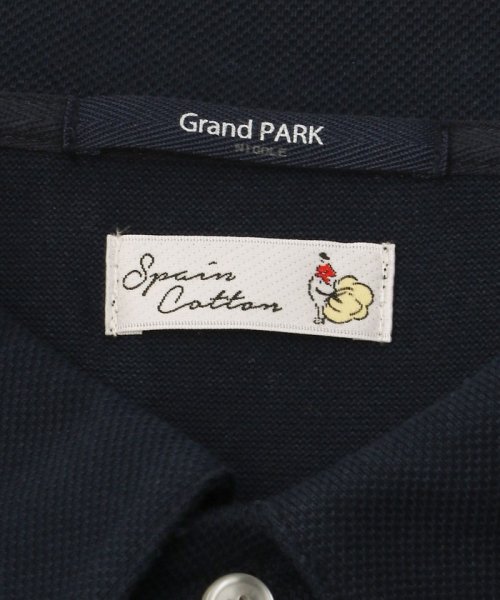 Grand PARK(グランドパーク)/スペインコットンオーバーサイズポロシャツ/img04