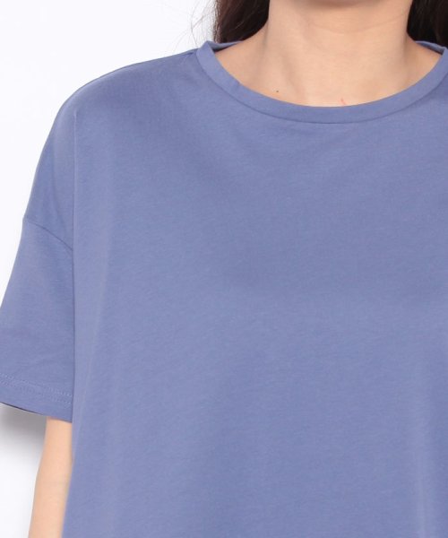 Ranan(ラナン)/〈Beautiful Cotton　綿100％〉UVカット/接触冷感 裾フレアTシャツ/img16