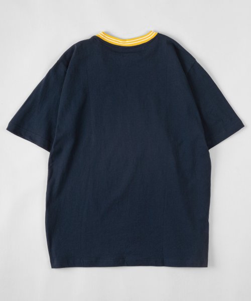 Dickies(Dickies)/【Dickies/ディッキーズ】リブライン カレッジロゴ＆袖切替え ブランドロゴ クルーネックTシャツ/ 半袖Tシャツ/img21