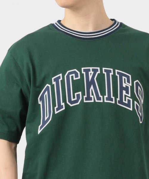 Dickies(Dickies)/【Dickies/ディッキーズ】リブライン カレッジロゴ＆袖切替え ブランドロゴ クルーネックTシャツ/ 半袖Tシャツ/img23
