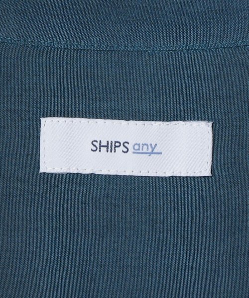 SHIPS any MEN(シップス　エニィ　メン)/SHIPS any: 【ウォッシャブル】レーヨン 無地 オープンカラー 半袖シャツ/img26