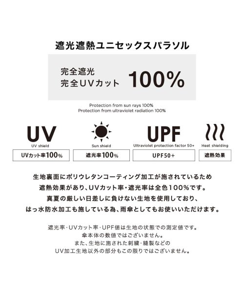 Wpc．(Wpc．)/【Wpc.公式】日傘 遮光軽量ASCパラソル ミニ 55cm 自動開閉 完全遮光 UVカット100％ 晴雨兼用/img01