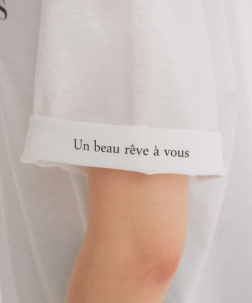 Rouge vif la cle(ルージュヴィフラクレ)/ターンバックロゴTシャツ/img12