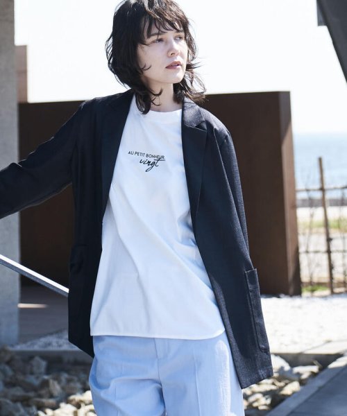 la.f...(ラ　エフ)/【大きいサイズ】LUXAスムースロゴTシャツ《洗濯機で洗える》/img10