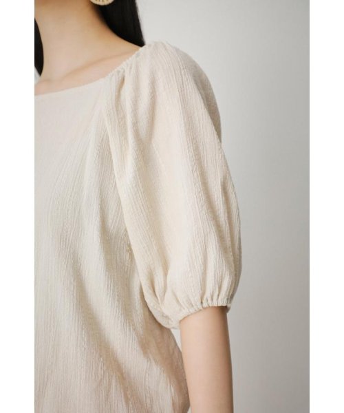 AZUL by moussy(アズールバイマウジー)/2WAY SHIRRING PUFF BLOUSE/img08