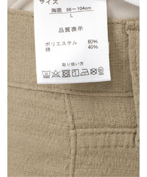TAKA-Q(タカキュー)/鹿の子布帛使い 半袖ポロシャツ/img11