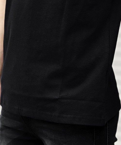 LUXSTYLE(ラグスタイル)/ARMYプリントTシャツ/Tシャツ メンズ 半袖 ロゴ プリント ARMY ミリタリー ワンポイント/img10