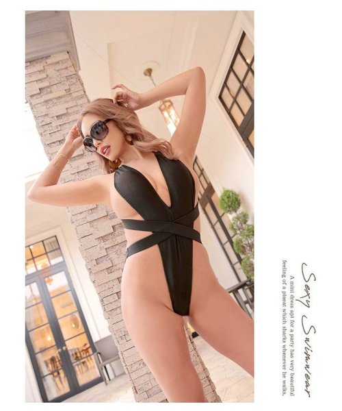 Ryuyu モノキニ ブラジリアン 水着 ハイレグ 黒 人気・おすすめ｜安定人気・収納便利におすすめ 期間限定割引 配送追跡可 国内発送・メーカー保証対応