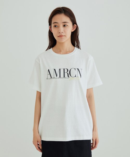 サロン　アダム　エ　ロペ(サロン　アダム　エ　ロペ)/【Americana for SALON】オリジナルロゴプリントTシャツ/img05