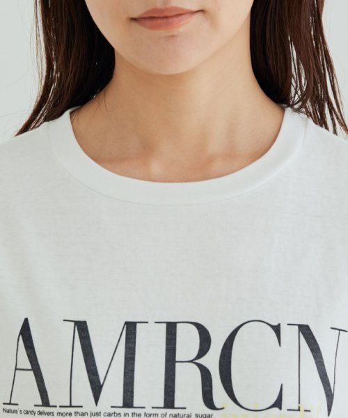 サロン　アダム　エ　ロペ(サロン　アダム　エ　ロペ)/【Americana for SALON】オリジナルロゴプリントTシャツ/img08