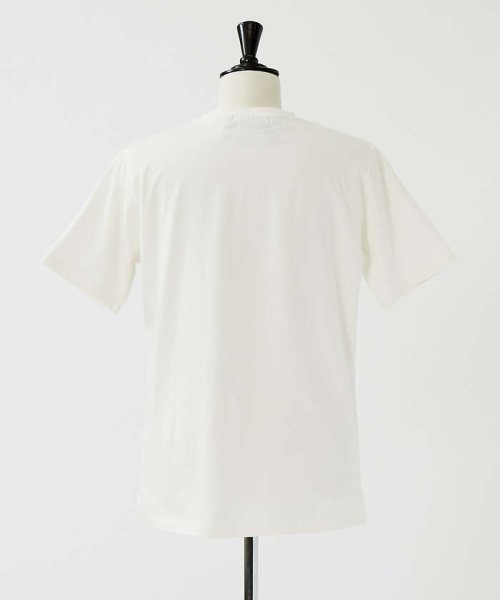 5351POURLESHOMMES(5351POURLESHOMMES)/スラッシュパッチワーク半袖Tシャツ/img03