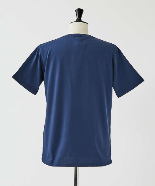 5351POURLESHOMMES(5351POURLESHOMMES)/スラッシュパッチワーク半袖Tシャツ/img05