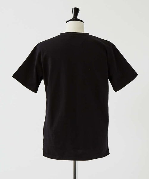5351POURLESHOMMES(5351POURLESHOMMES)/スラッシュパッチワーク半袖Tシャツ/img07
