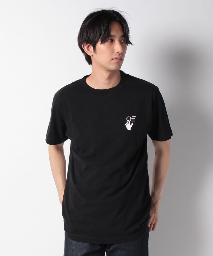 【メンズ】【OFF WHITE】オフホワイト OMAA027F20FAB009 SLIM Tシャツ 半袖