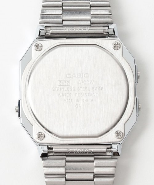 Watch　collection(ウォッチコレクション)/【CASIO】デジタル　スリム　シルバー/img04