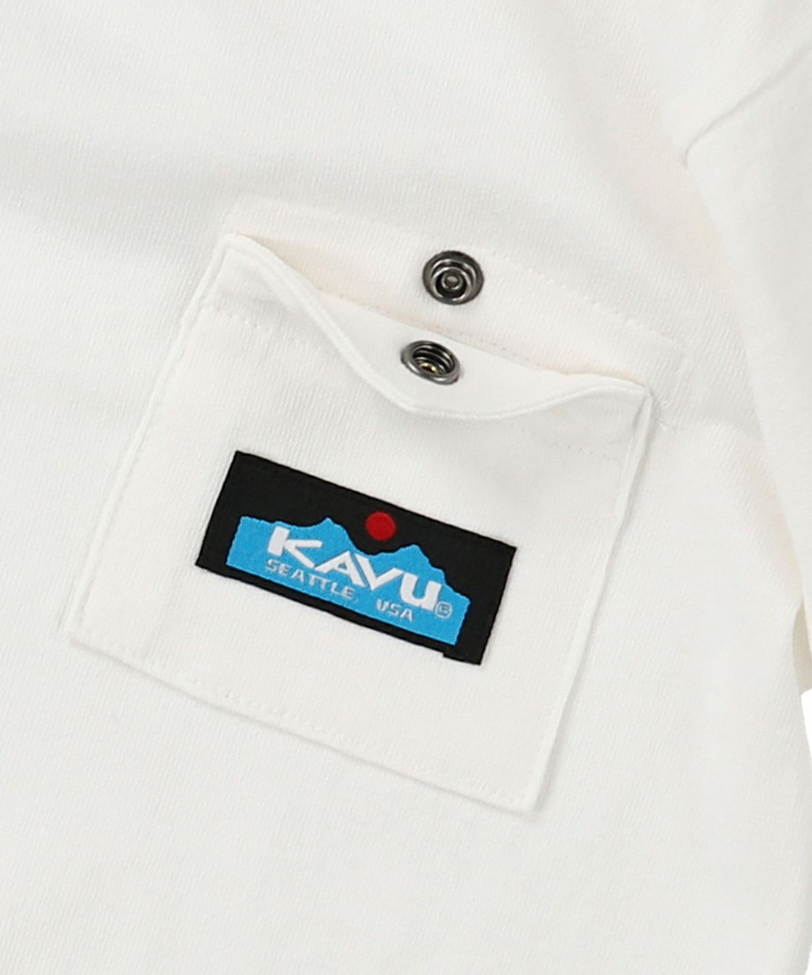 KAVU BEADS MOUNTAIN ポケット Tシャツ(504676415)｜レディース 