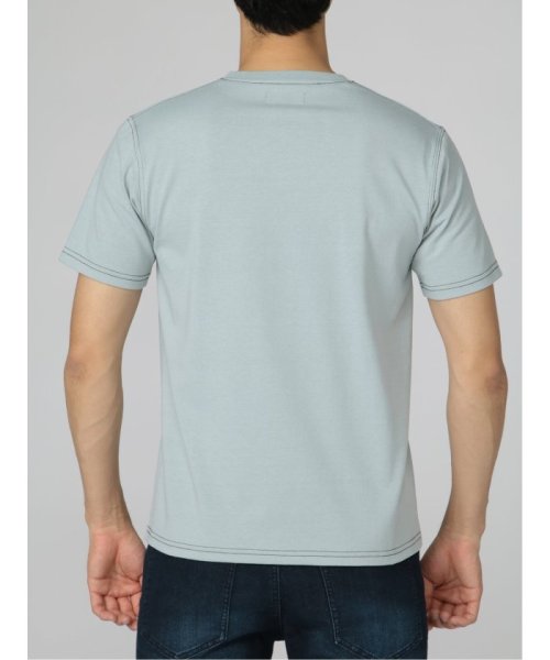 semanticdesign(セマンティックデザイン)/ステッチデザイン Vネック 半袖 メンズ Tシャツ カットソー カジュアル インナー ビジネス ギフト プレゼント/img07