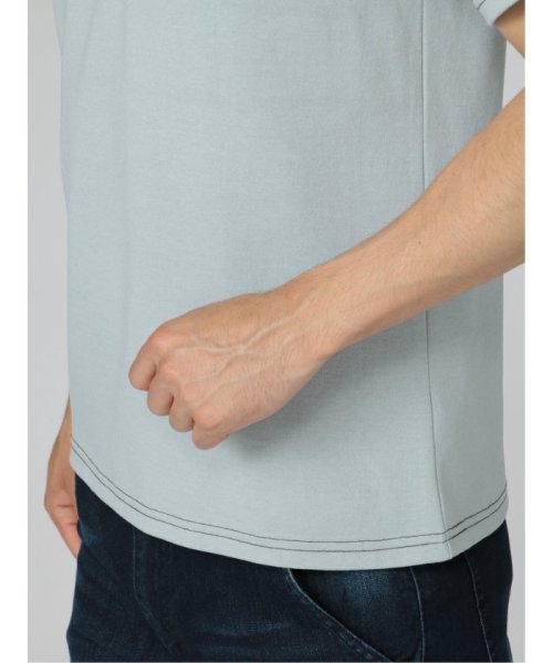 semanticdesign(セマンティックデザイン)/ステッチデザイン Vネック 半袖 メンズ Tシャツ カットソー カジュアル インナー ビジネス ギフト プレゼント/img09