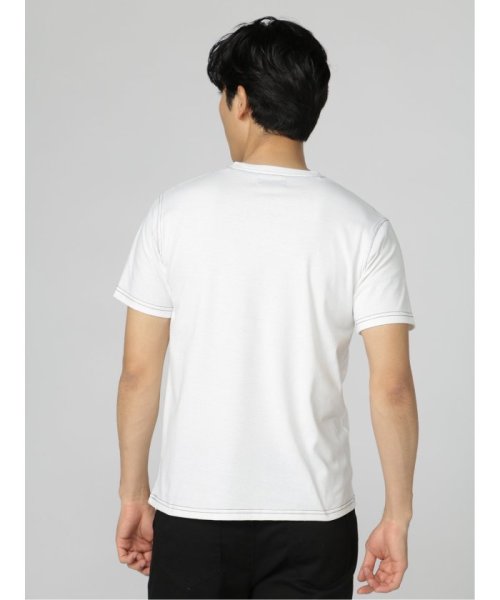 semanticdesign(セマンティックデザイン)/ステッチデザイン Vネック 半袖 メンズ Tシャツ カットソー カジュアル インナー ビジネス ギフト プレゼント/img14