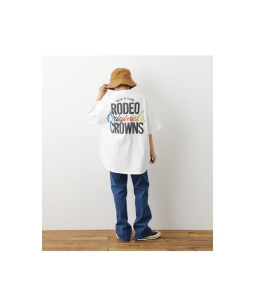 RODEO CROWNS WIDE BOWL(ロデオクラウンズワイドボウル)/FIJI LOGO VネックTシャツ/img01