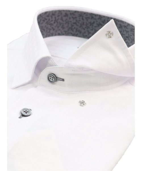 TAKA-Q(タカキュー)/アイスカプセル 形態安定 スタンダードフィット スナップダウン 半袖 シャツ メンズ ワイシャツ ビジネス ノーアイロン 形態安定 yシャツ 速乾/img05
