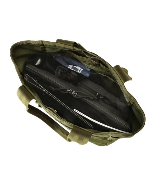 ブリーフィング バッグ トートバッグ メンズ ブランド ビジネス 通勤 軽量 大容量 A4 モジュールウェア BRIEFING USA bra221t11 FREIGHTER MILLITARY BRIEFING USA IN ｜約 ポケット ジップポケット