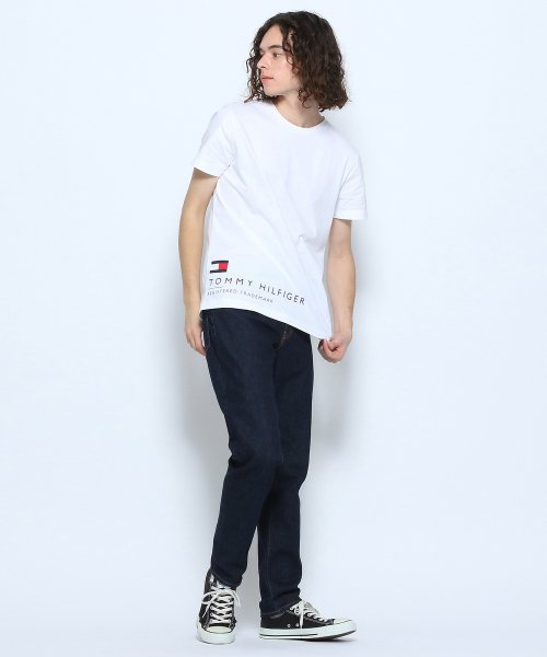 TOMMY HILFIGER(トミーヒルフィガー)/サイドヘムロゴTシャツ/img07