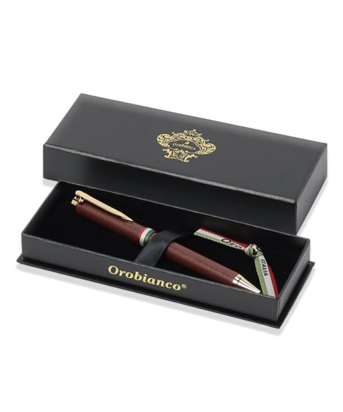Orobianco(Pen)(オロビアンコ（ボールペン・タイピン・カフス）)/ラスクリベリア　ロトロ（革巻きペン）/img03