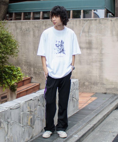 GLOSTER(GLOSTER)/【人気NO.1ヒットシリーズ】DOG&CAT 犬猫オーバーサイズTシャツ/img60