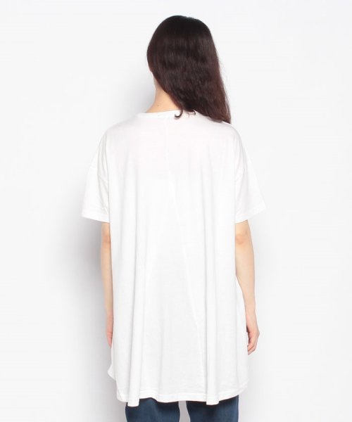 Ranan(ラナン)/〈Beautiful Cotton　綿100％〉UVカット/接触冷感 裾フレアTシャツ/img11