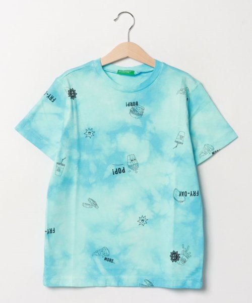 BENETTON (UNITED COLORS OF BENETTON BOYS)(ユナイテッド　カラーズ　オブ　ベネトン　ボーイズ)/キッズタイダイ染総柄半袖Tシャツ・カットソーB/img05