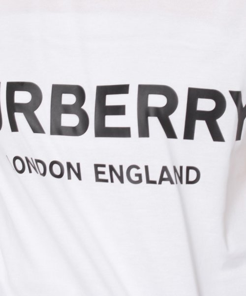 BURBERRY(バーバリー)/【BURBERRY】BURBERRY バーバリー 8008894 ロゴプリント ホワイト Tシャツ レディース 半袖/img04